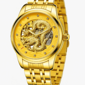 Gold Dragon Watch